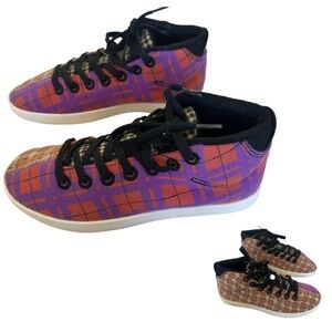 AllBirds WPM Womens Sz US 10 Wool Piper Mids Split Tartan Plaid‎ Limited Edition